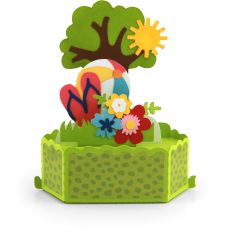 Hexagon Pop Up Card Beach Ball