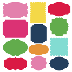 Label Shapes Set 1