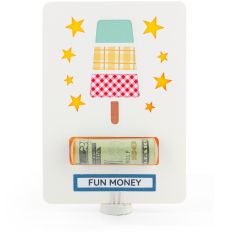 Money Holder Card Popsicle