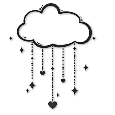 Magical cloud doodle