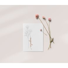 Magnolia Flower Sketching, Draw File for Silhouette Cameo 5
