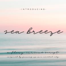 Sea Breeze Script Font