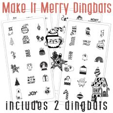Make It Merry Dingbat Bundle
