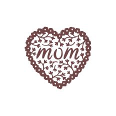 Mom heart Flowers