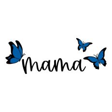 Mama with Butterflies