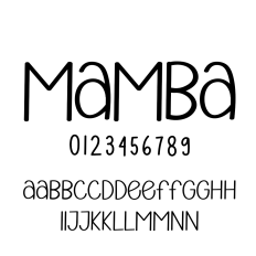 Mamba Font