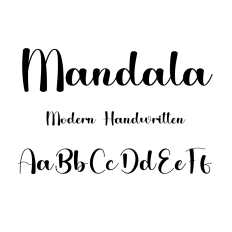 Mandala Font