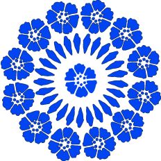 Flourish Mandala Stencil