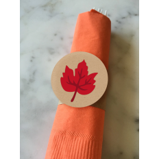 Maple Leaf Napkin Ring