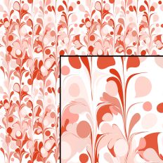 Liquid Ink Marble Drops Pink Seamless Pattern