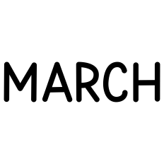 March Month Title