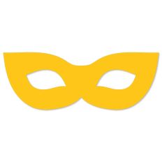 Simple Mardi Gras Mask, Eye