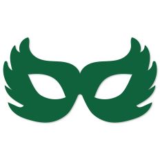 Feathered Edge Mardi Gras Mask, Theater Mask