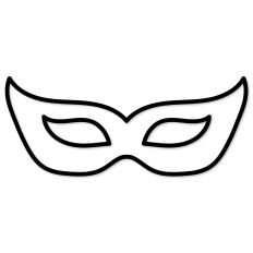 Catseye Mardi Gras Mask