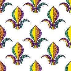 Fleur de Lis pattern