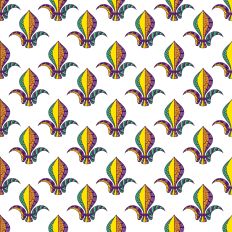 Fleur de Lis pattern