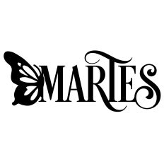 Martes Butterfly Spanish Word Tuesday