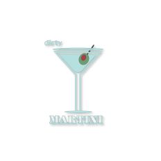 Martini Time - Dirty Martini cut file