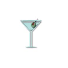 Martini Time - Dirty Martini SVG