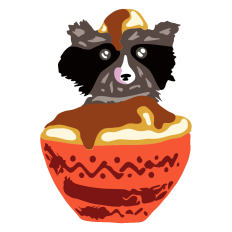 Mashed Potato Raccoon