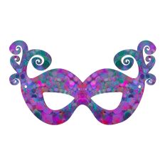 Mardi Gras Festive Mask Party Favor Print and Cut