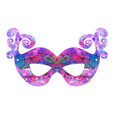 Mardi Gras Festive Mask Party Favor Print and Cut 
