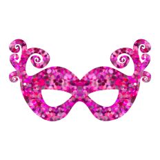 Mardi Gras Festive Mask Party Favor Print and Cut 