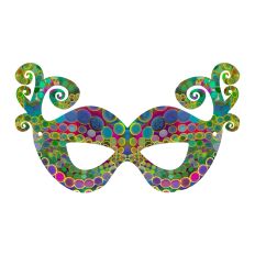Mardi Gras Festive Mask Party Favor Print and Cut 
