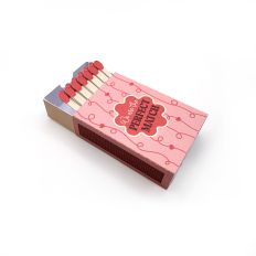 3D Printable "We are the perfect match" Matchbox