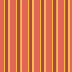 Coral Jungle Stripes-Warm Vertical Stripe