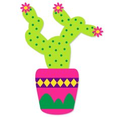 Festive Medium Prickly Pear Cactus