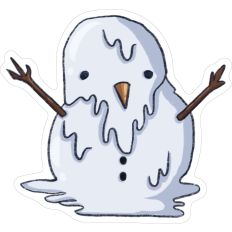 Melting Snowman