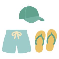 Men’s Beachwear Set