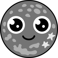 Cute Planet Mercury