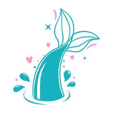 Mermaid Tail SVG Cut File