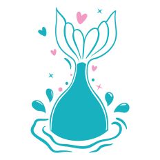Mermaid Tail SVG Cut File