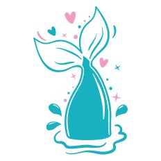 Mermaid Tail SVG Cut File