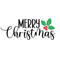MERRY CHRISTMAS SVG