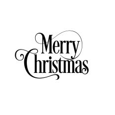 MERRY CHRISTMAS SVG CUT FILE