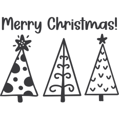 Merry Christmas Trees