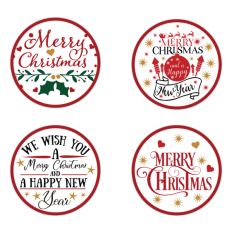 Merry Christmas Stickers 