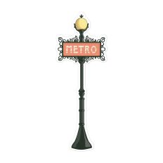 Metro Lamp Post