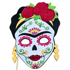 Day of the Dead Mexican Artist Skull Mask