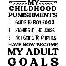 Childhood Punishment Adult Goals