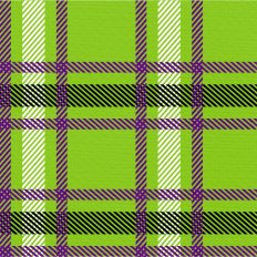 Halloween Plaid - Poison Apple