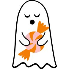 Ghost With Candy 