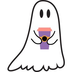 Ghost With Coffee