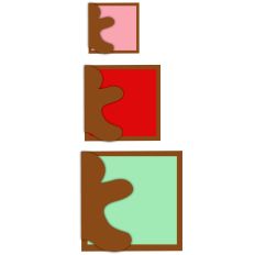 Gingerbread Fold-Over Cards