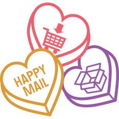Hearts - Add To Cart, Packages & Happy Mail