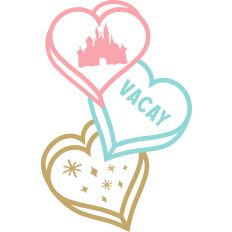 Hearts - Castle Pixie Dust & Vacay